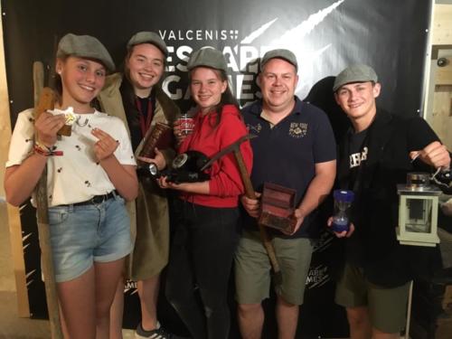 Joueurs de L'Escape Room L'Avalanche